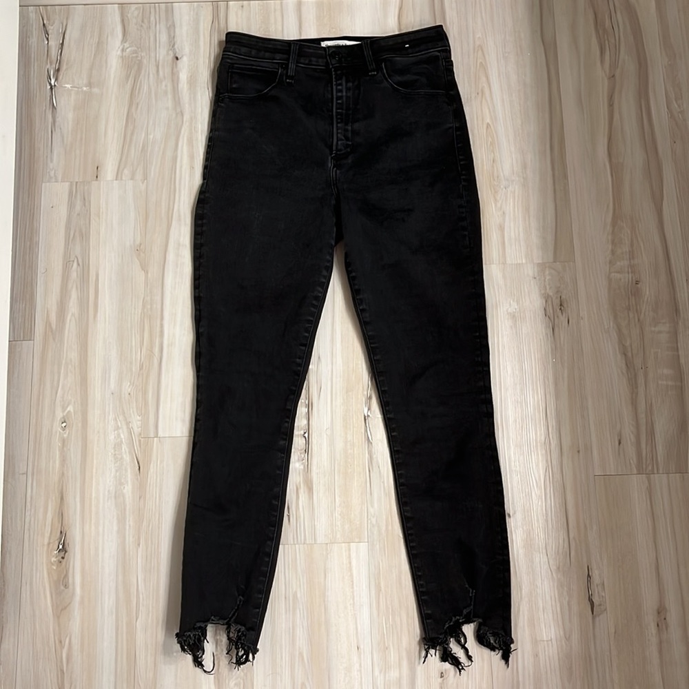 Abercrombie & Fitch The Super Skinny Ankle High Rise